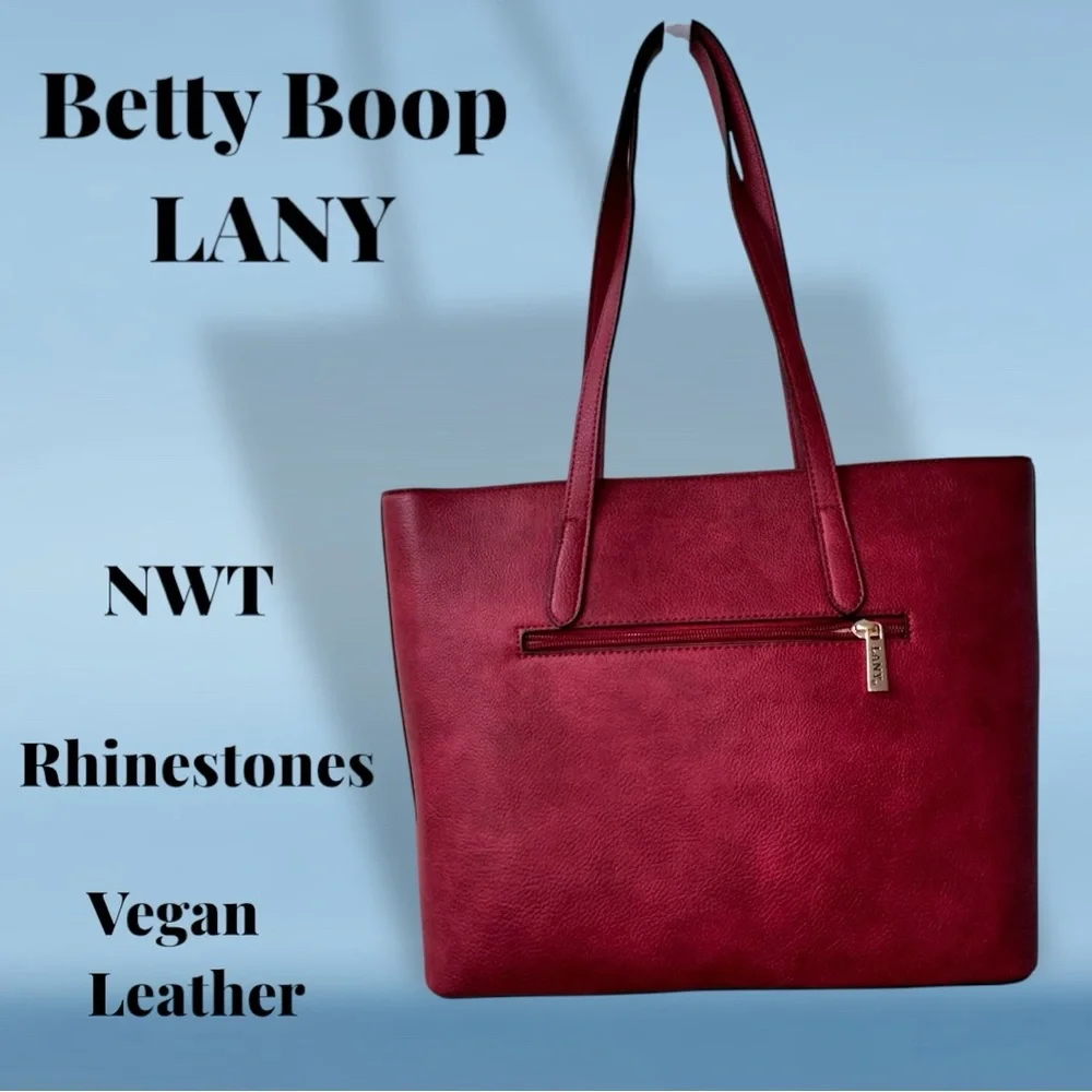 Betty Boop & LANY Parisian Themed Tote Bag – Limited Edition NWT Hard to Find - Picture 3 of 15